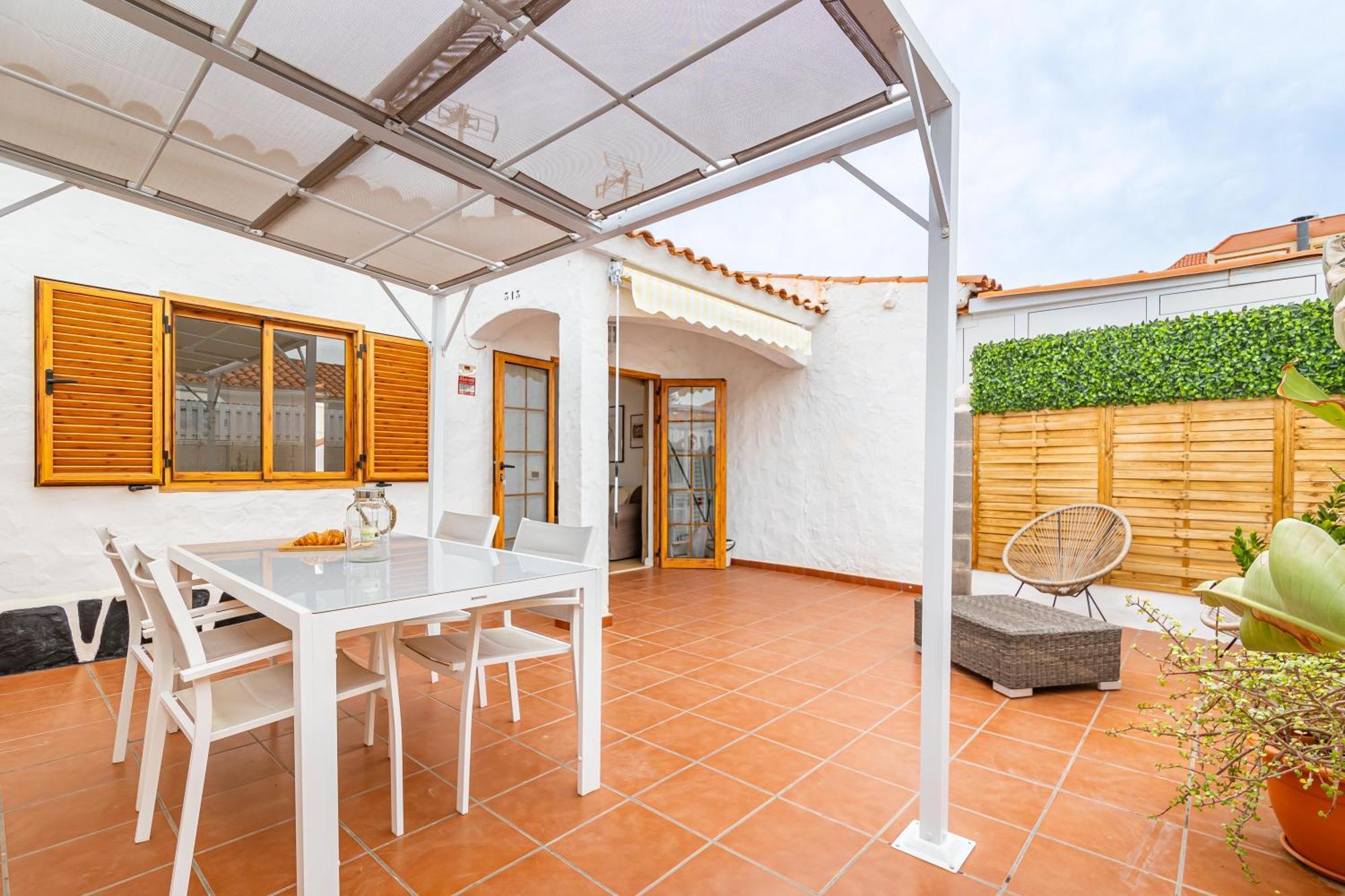 Canarian Holiday Home - Sunset Bungalow In Playa Del Ingles San Bartolomé Exteriör bild